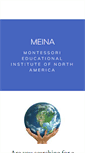 Mobile Screenshot of meinamontessori.org